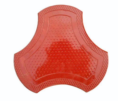 Red Cosmic Concrete Paver Block