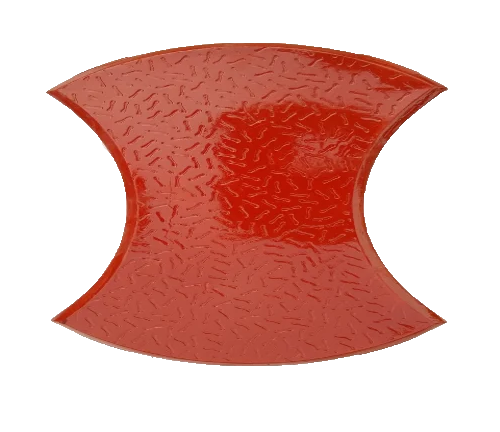 60mm Red Cement Damru Paver Block